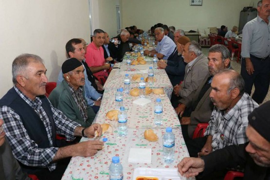 İlk İftarı Aşağımülk’te Yaptılar