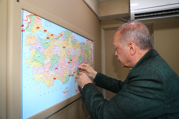 Cumhurbaşkanı Erdoğan Kahramanmaraş'ta