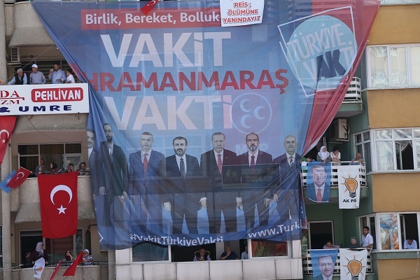 Cumhurbaşkanı Erdoğan Kahramanmaraş'ta