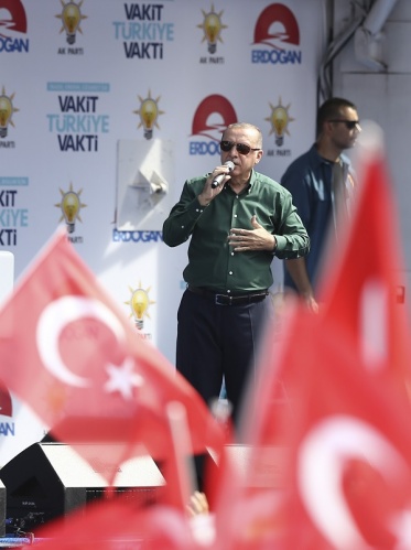 Cumhurbaşkanı Erdoğan Kahramanmaraş'ta