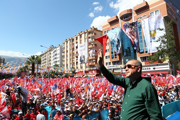 Cumhurbaşkanı Erdoğan Kahramanmaraş'ta