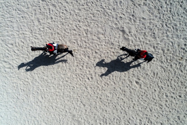 Atlı Polisler Göreve Hazırlanıyor