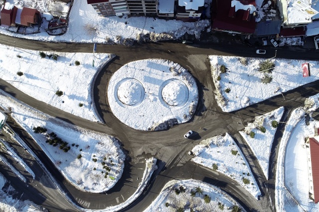 Adana’ya Kar Yağdı