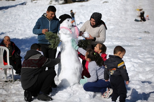 Adana’ya Kar Yağdı