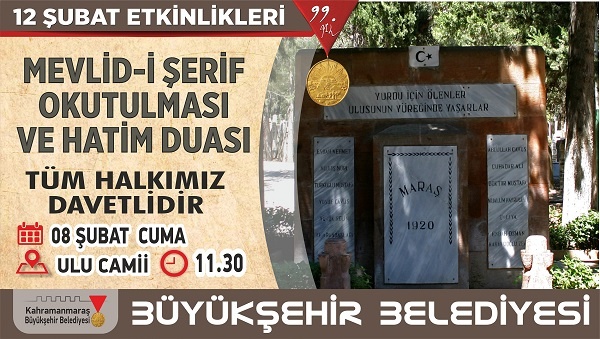 12 Şubat Kurtuluş Bayramı Kutlama Programı