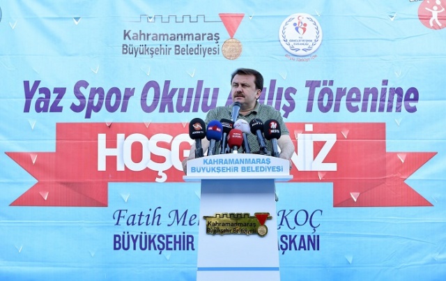 Yaz Spor Okulları Başladı