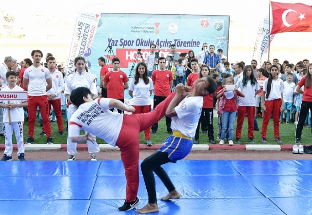Yaz Spor Okulları Başladı