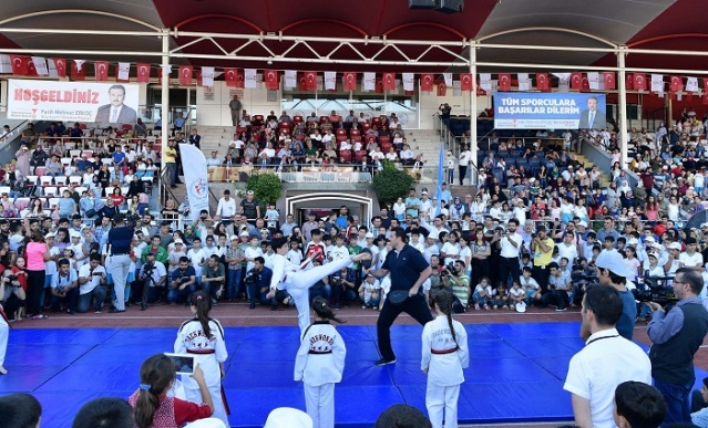 Yaz Spor Okulları Başladı