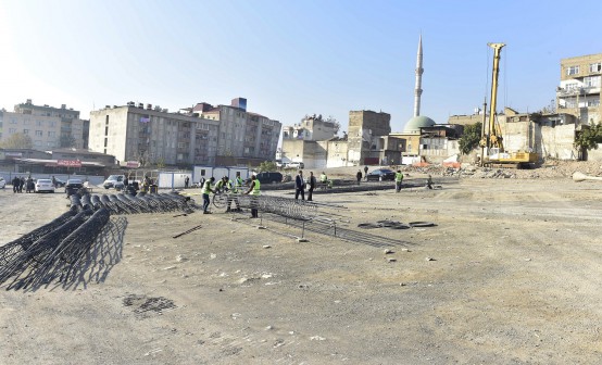 Çok Katlı Otopark Çalışmaları Başladı