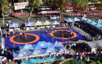 Aşırtmalı Aba Güreşi Şampiyonası Yapıldı