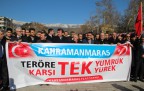 Kahramanmaraşlılardan Teröre Sert Mesaj