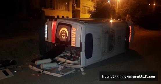 Ambulans Devrildi 3 Yaralı
