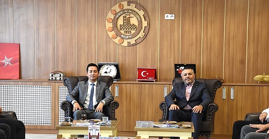 Bölge Müdürleri Başkan Sadıkoğlu'nu Ziyaret Etti