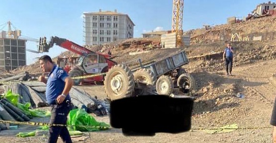 Kahramanmaraş’ta Traktör Devrildi Sürücü Öldü