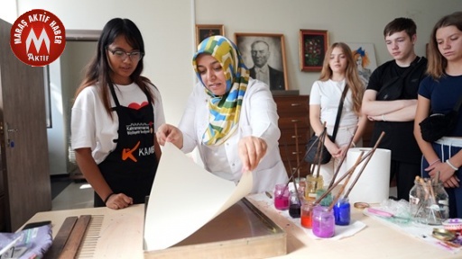 Erasmus Öğrencileri KAMEK’te Geleneksel Sanatlarla Tanıştı