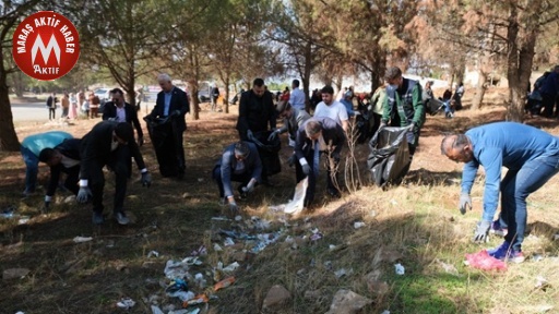 Onikişubat Belediyesi’nden 300 Öğrenciyle Orman Temizliği