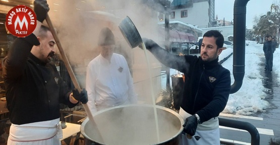 Alpedo Kervan’dan Soğuk Günde Sıcak İkram