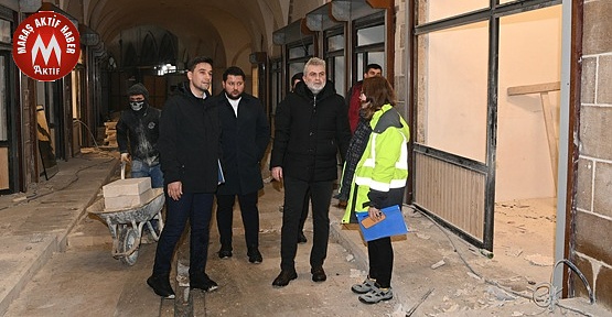 Görgel: Tarihi Kapalı Çarşı’mızın Restorasyonu Tamamlanıyor