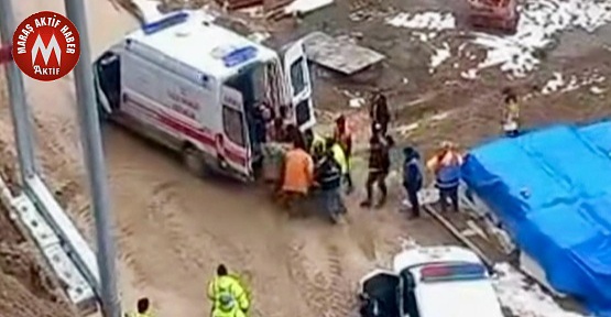 İkinci Kattan Düşen İşçi Yaralandı
