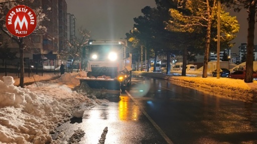 Şehir Merkezinde Yollar Ulaşıma Açık