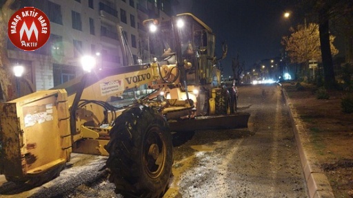 Büyükşehir’den Yollara Anında Müdahale