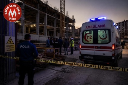 Kahramanmaraş’ta Elektriğe Kapılan İşçi Hayatını Kaybetti
