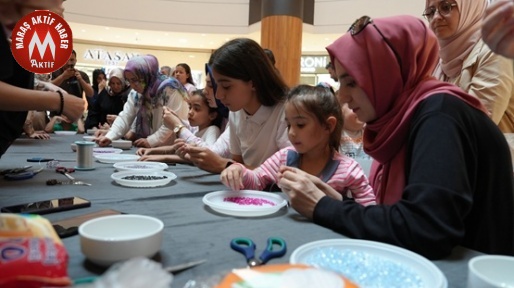Büyükşehir’in Atölyesinde Sevgi Şekil Aldı