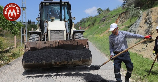 Dulkadiroğlu Belediyesi’nden Göllü Mahallesi’nde Asfalt Çalışması