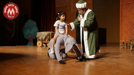 Sahne Maraş’tan Miniklere Tiyatro Şöleni