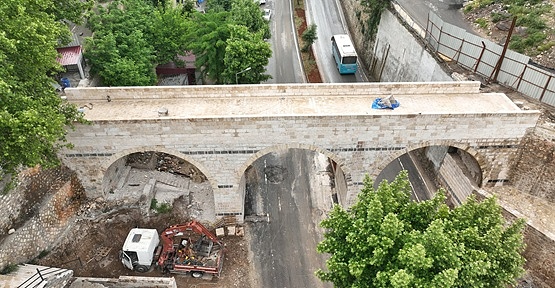 Tarihi Kanlıdere Köprüsü’nün Restorasyonu Tamamlanıyor