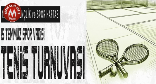 Tenis Turnuvasına Başvurular Başladı