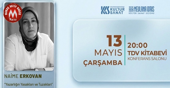 Yazar Naime Erkovan, Yazarlığın Bilinmeyenlerini Anlatacak