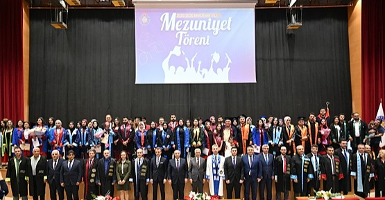 KSÜ Mezuniyet Töreni Yapıldı