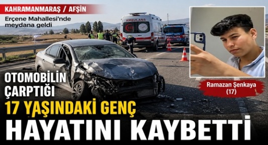 Otomobilin Çarptığı Genç Hayatını Kaybetti