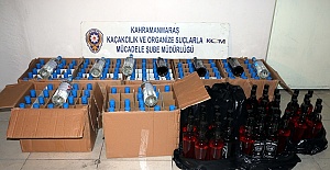 Kahramanmaraş’ta Kaçak İçki Yakalandı