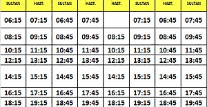 Toplu Taşıma Araçlarının Saatleri Değişti