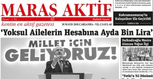 Maraş Aktif Gazetesi Yeni Sayı
