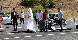 Düğün Konvoyunda Kaza