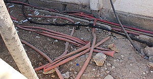 Hırsızı Trafoda Elektrik Çarptı