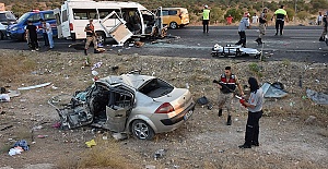 Kazada 8 Kişi Yaralandı