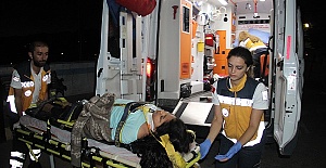 Otomobil Devrildi 7 Yaralı