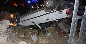 Polisten Kaçarken Kaza Yaptılar 5 Şüpheli Yaralı