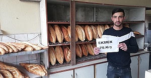 Ekmeğin Fiyatı 75 Kuruşa Düştü