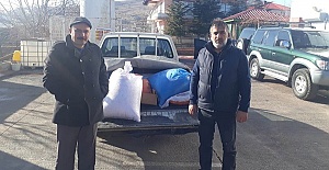 Kahramanmaraşlı Avcılar Yabana Yem Bıraktı