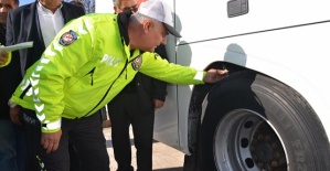 Kahramanmaraş’ta Lastik Denetimleri