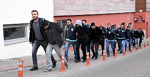 Örgüt Üyeleri Adliyeye Gönderildi