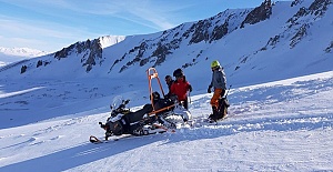 Sakatlanan Dağcı Mahsur Kaldı