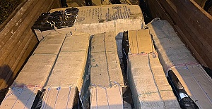 Traktör Römorkunda Sigara Ele Geçirildi