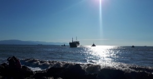 Karaya Oturan Gemi Sonunda Kurtarıldı