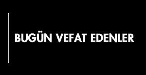 14.11.2022 Pazartesi K.Maraş Cenaze İlanları